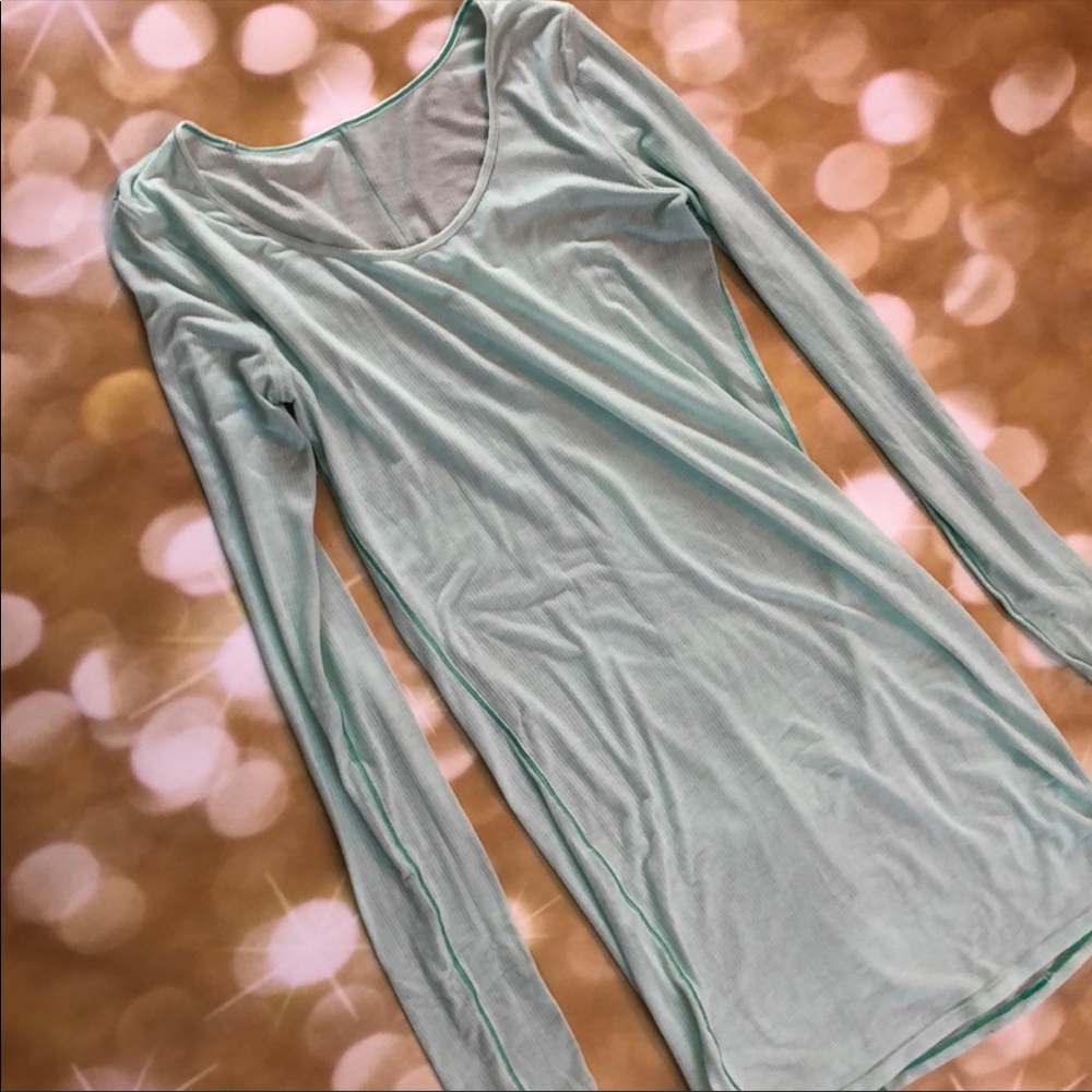 LuLu Lemon mint green tunic